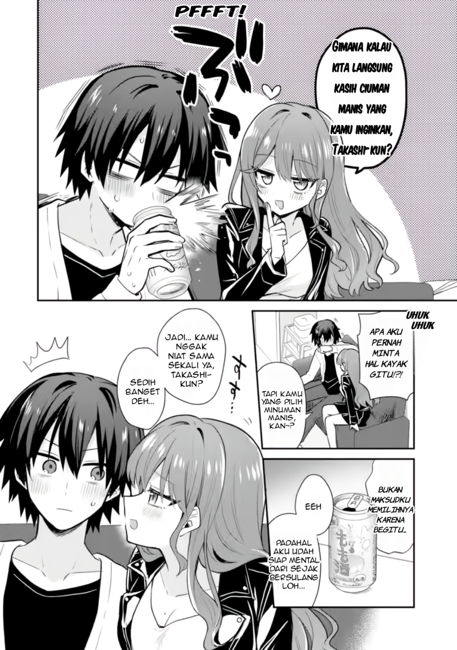 Osake to Senpai Kanojo to no Amaama Doukyo Lovecome wa Nijuusai ni Natte kara chapter 2