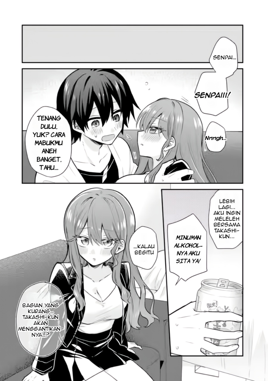 Osake to Senpai Kanojo to no Amaama Doukyo Lovecome wa Nijuusai ni Natte kara chapter 2