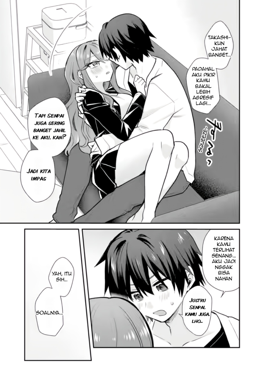 Osake to Senpai Kanojo to no Amaama Doukyo Lovecome wa Nijuusai ni Natte kara chapter 2