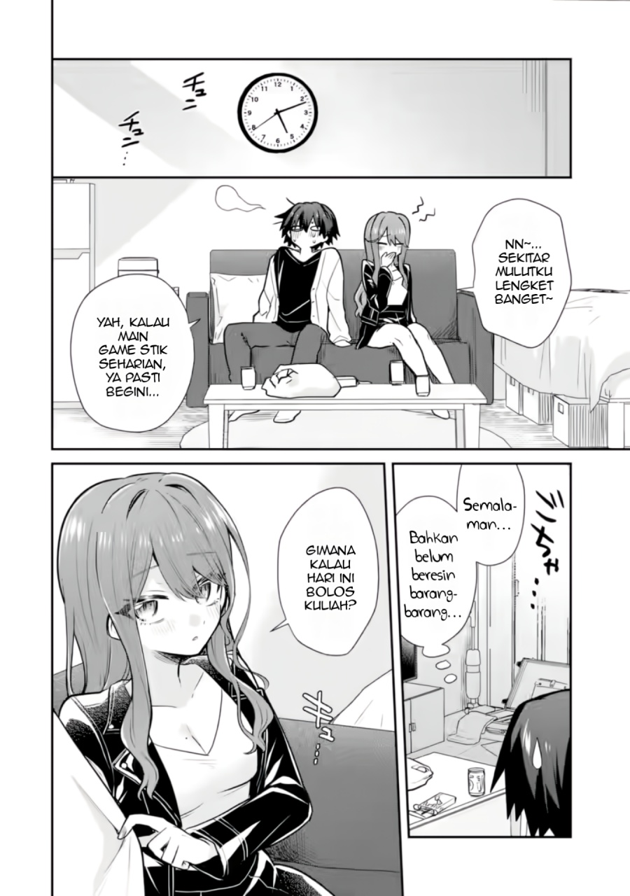 Osake to Senpai Kanojo to no Amaama Doukyo Lovecome wa Nijuusai ni Natte kara chapter 2