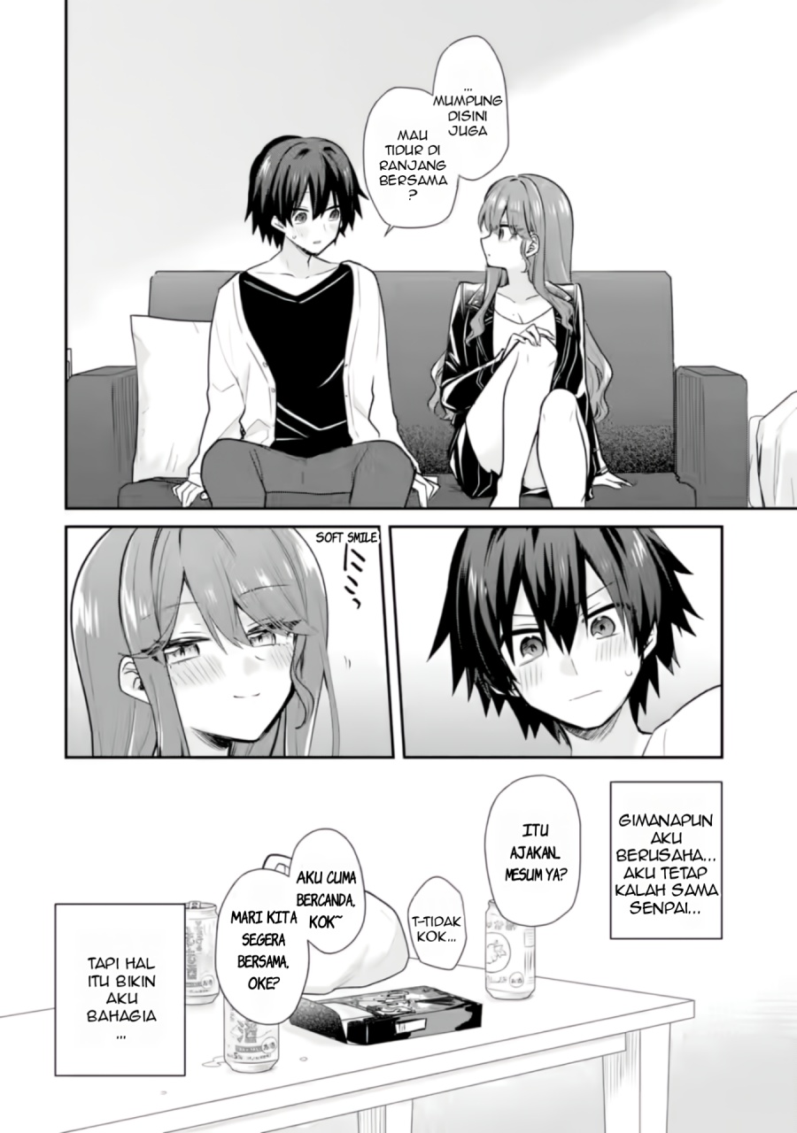 Osake to Senpai Kanojo to no Amaama Doukyo Lovecome wa Nijuusai ni Natte kara chapter 2