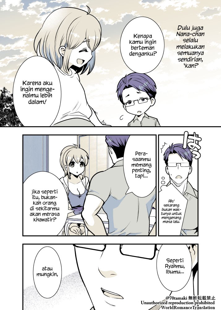 Osananajimi ga Hisabisa ni Saikai Shitara Otagai Kyonyuu ni Natteta chapter 4