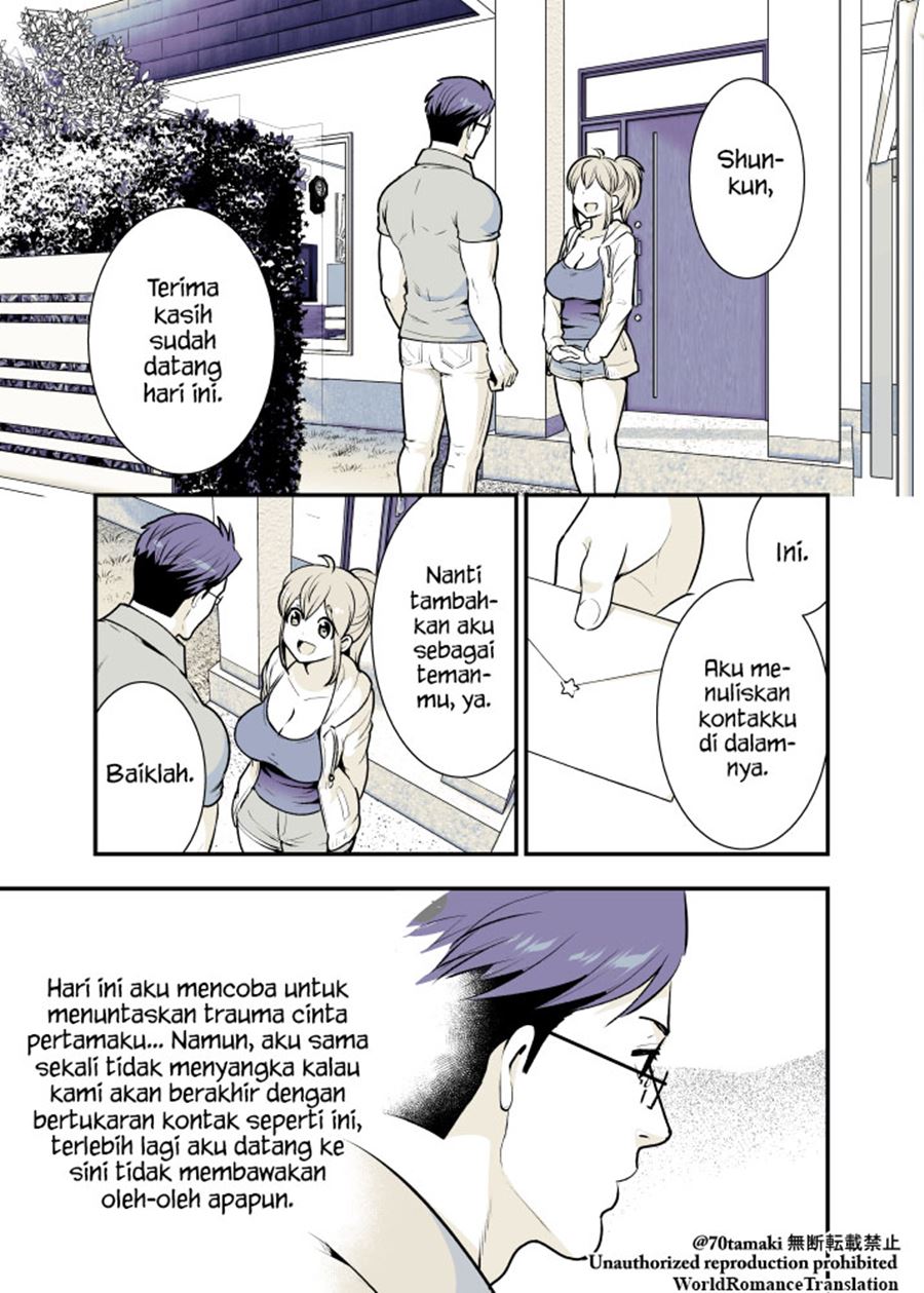 Osananajimi ga Hisabisa ni Saikai Shitara Otagai Kyonyuu ni Natteta chapter 8