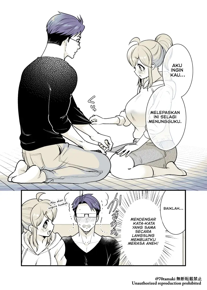 Osananajimi ga Hisabisa ni Saikai Shitara Otagai Kyonyuu ni Natteta chapter 17