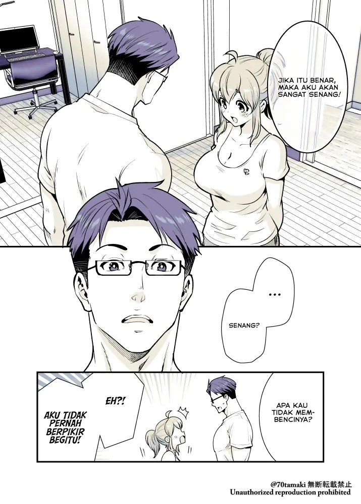 Osananajimi ga Hisabisa ni Saikai Shitara Otagai Kyonyuu ni Natteta chapter 19