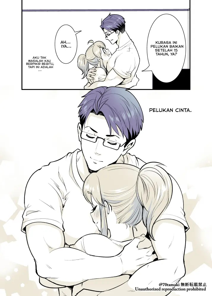 Osananajimi ga Hisabisa ni Saikai Shitara Otagai Kyonyuu ni Natteta chapter 19