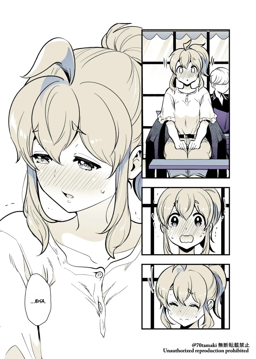 Osananajimi ga Hisabisa ni Saikai Shitara Otagai Kyonyuu ni Natteta chapter 32