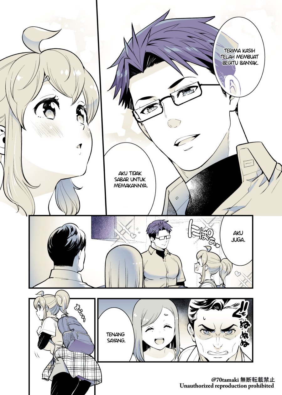 Osananajimi ga Hisabisa ni Saikai Shitara Otagai Kyonyuu ni Natteta chapter 38