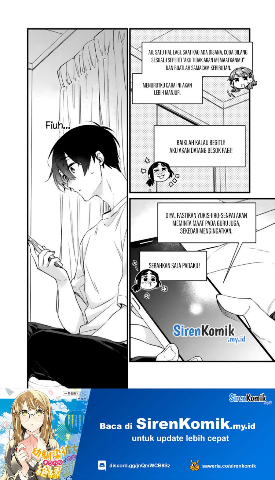 Osananajimi Kanojo no Morahara ga Hidoin de Zetsuen Sengen shite Yatta chapter 17