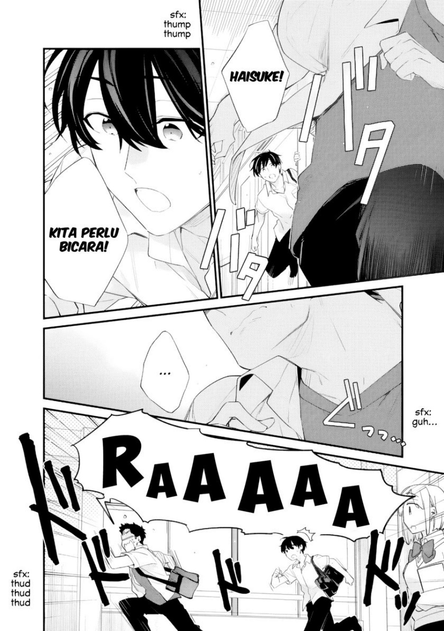 Osananajimi Kanojo no Morahara ga Hidoin de Zetsuen Sengen shite Yatta Chapter 37 Bahasa Indonesia