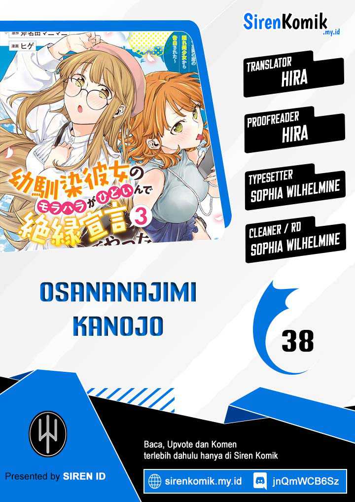 Osananajimi Kanojo no Morahara ga Hidoin de Zetsuen Sengen shite Yatta chapter 38