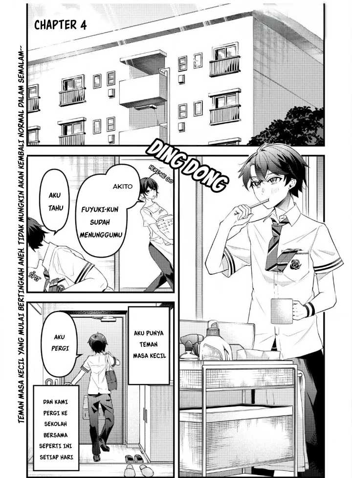 “Osananajimi ga Hoshii” to Tsubuyaitara Yoku Issho ni Asobu Onna Tomodachi no Yousu ga Hen ni Nattanda ga chapter 4