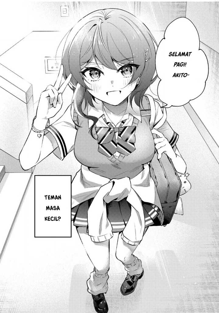 “Osananajimi ga Hoshii” to Tsubuyaitara Yoku Issho ni Asobu Onna Tomodachi no Yousu ga Hen ni Nattanda ga chapter 4