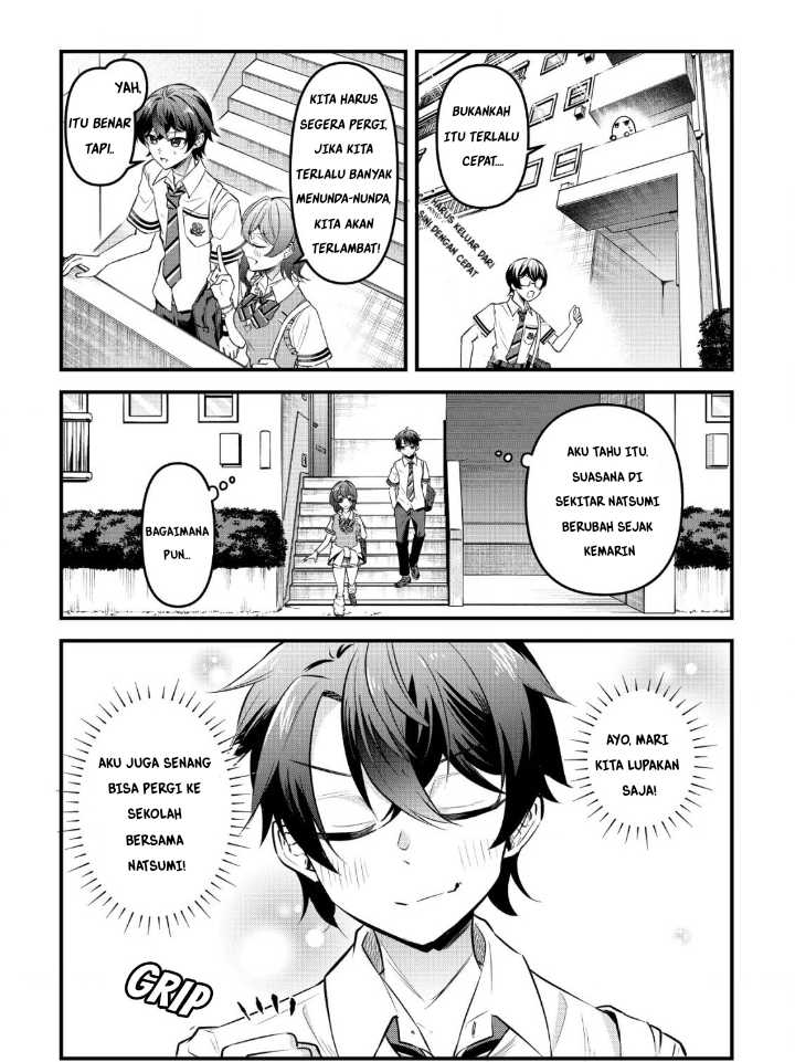 “Osananajimi ga Hoshii” to Tsubuyaitara Yoku Issho ni Asobu Onna Tomodachi no Yousu ga Hen ni Nattanda ga chapter 4