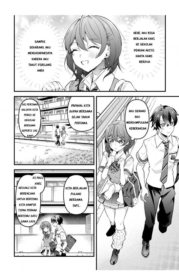 “Osananajimi ga Hoshii” to Tsubuyaitara Yoku Issho ni Asobu Onna Tomodachi no Yousu ga Hen ni Nattanda ga chapter 4