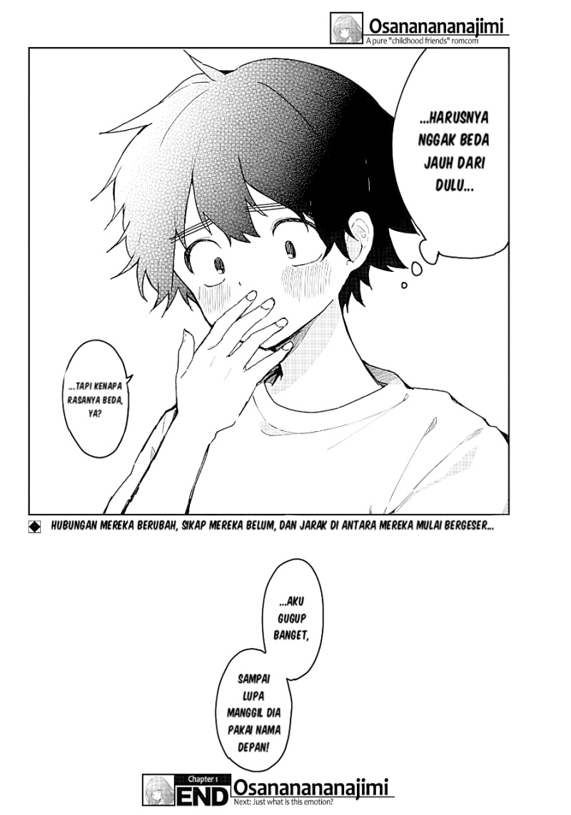Osananananajimi chapter 1