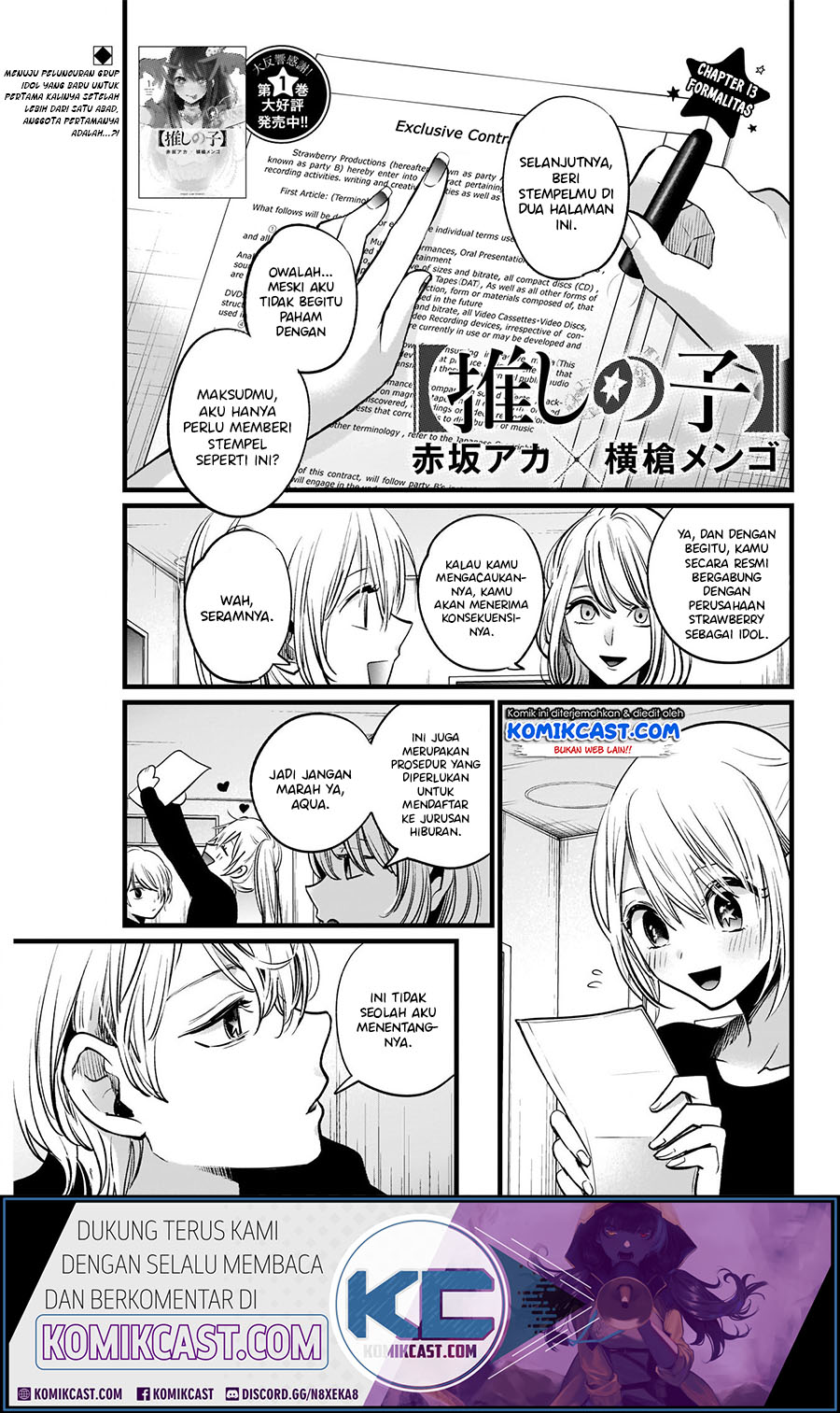 Dilarang COPAS - situs resmi www.mangacanblog.com - Komik oshi no ko 013 - chapter 13 14 Indonesia oshi no ko 013 - chapter 13 Terbaru 2|Baca Manga Komik Indonesia|Mangacan