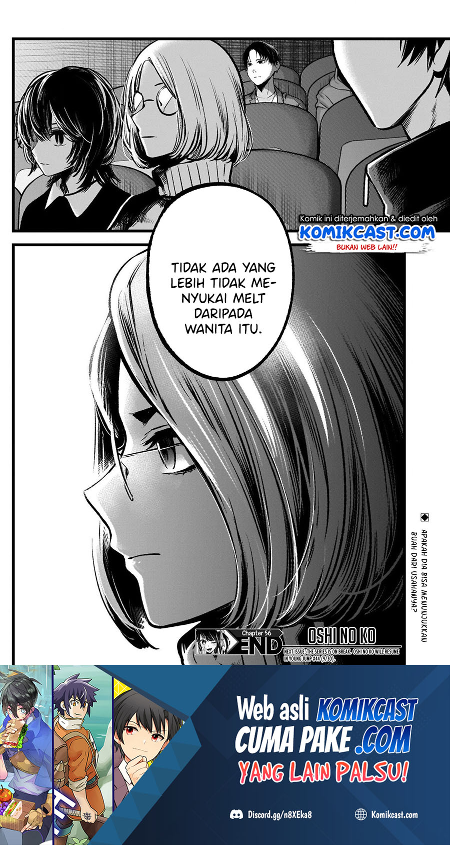 Dilarang COPAS - situs resmi www.mangacanblog.com - Komik oshi no ko 056 - chapter 56 57 Indonesia oshi no ko 056 - chapter 56 Terbaru 19|Baca Manga Komik Indonesia|Mangacan