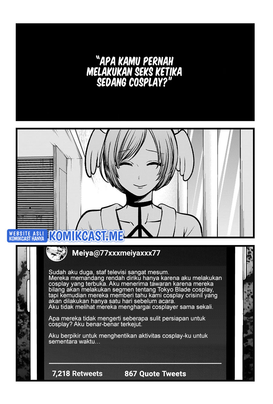 Oshi no Ko Chapter 90 Bahasa Indonesia