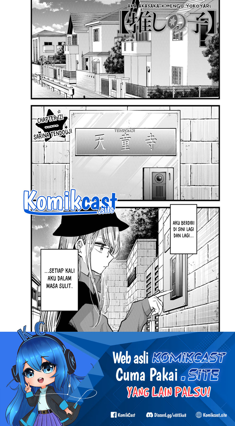 Oshi no Ko Chapter 121 Bahasa Indonesia
