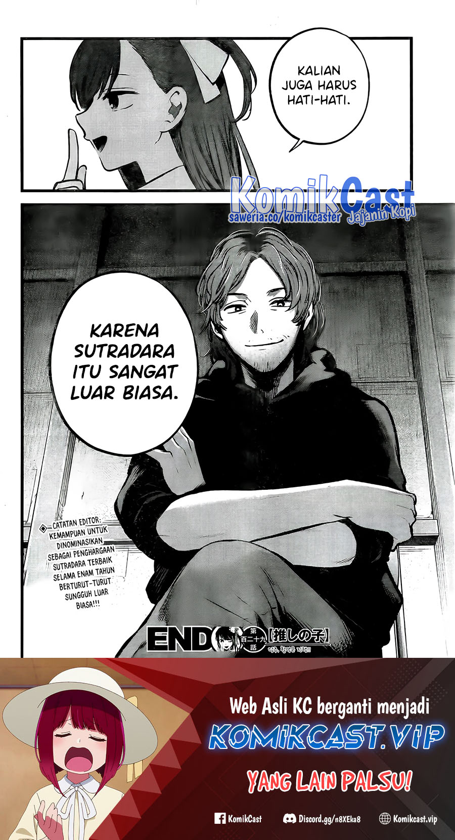 Dilarang COPAS - situs resmi www.mangacanblog.com - Komik oshi no ko 129 - chapter 129 130 Indonesia oshi no ko 129 - chapter 129 Terbaru 24|Baca Manga Komik Indonesia|Mangacan