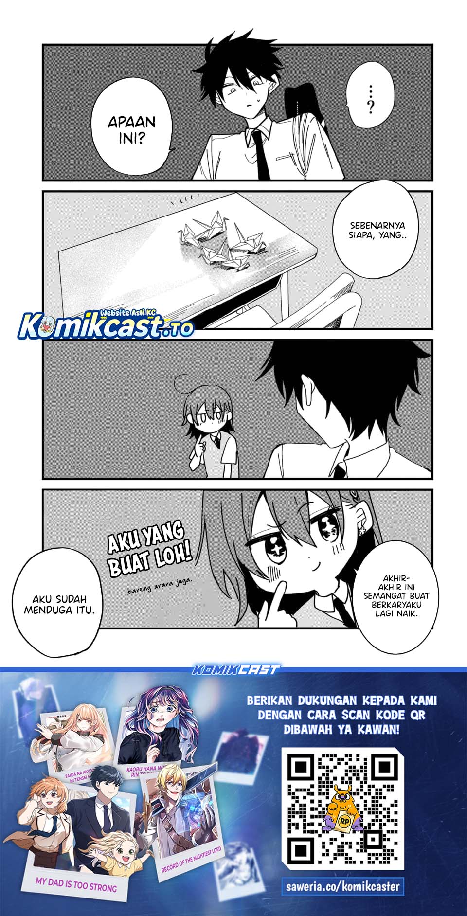 Osoraku Kanojo wa Ore no Aniki wo Neratteru Chapter 16.5 Bahasa Indonesia