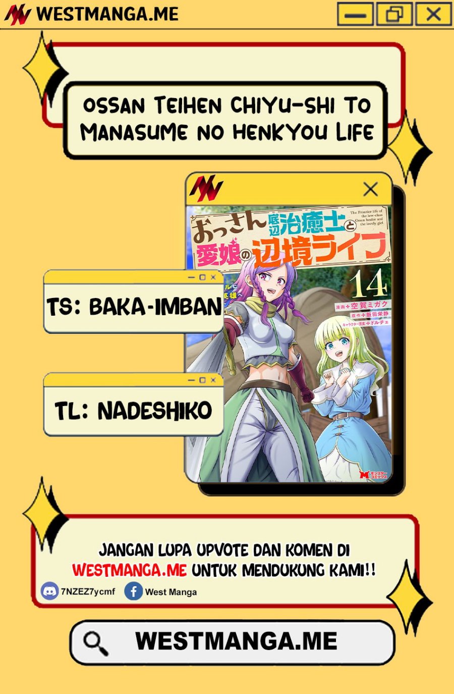 Ossan Teihen Chiyushi to Mana Musume no Henkyou Raifu Chapter 09 Bahasa Indonesia