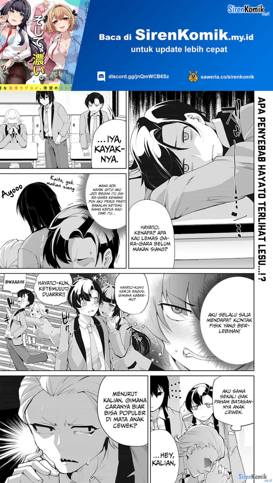 Otoko Girai na Bijin Shimai wo Namae mo Tsugezu ni Tasuketara Ittai Dounaru? Chapter 08 Bahasa Indonesia