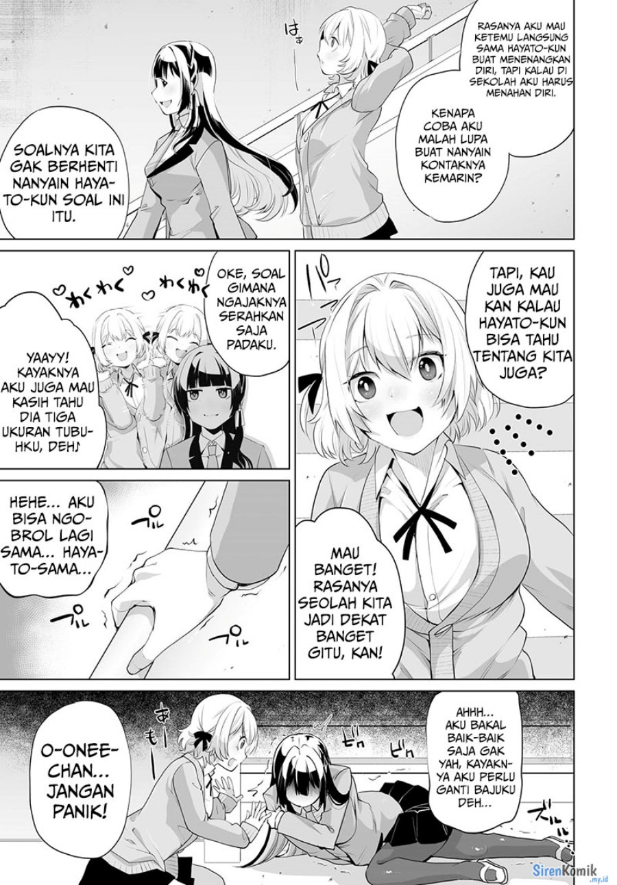 Otoko Girai na Bijin Shimai wo Namae mo Tsugezu ni Tasuketara Ittai Dounaru? Chapter 08 Bahasa Indonesia