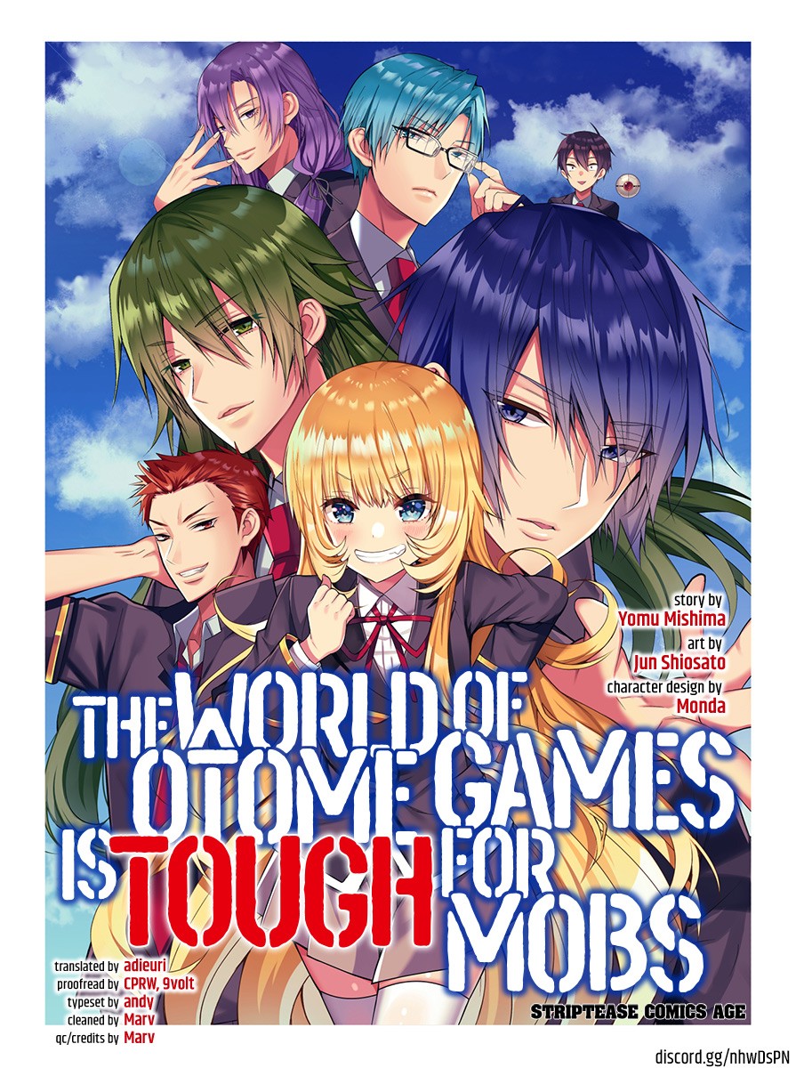 Otome Game Sekai wa Mob ni Kibishii Sekai Desu chapter 21