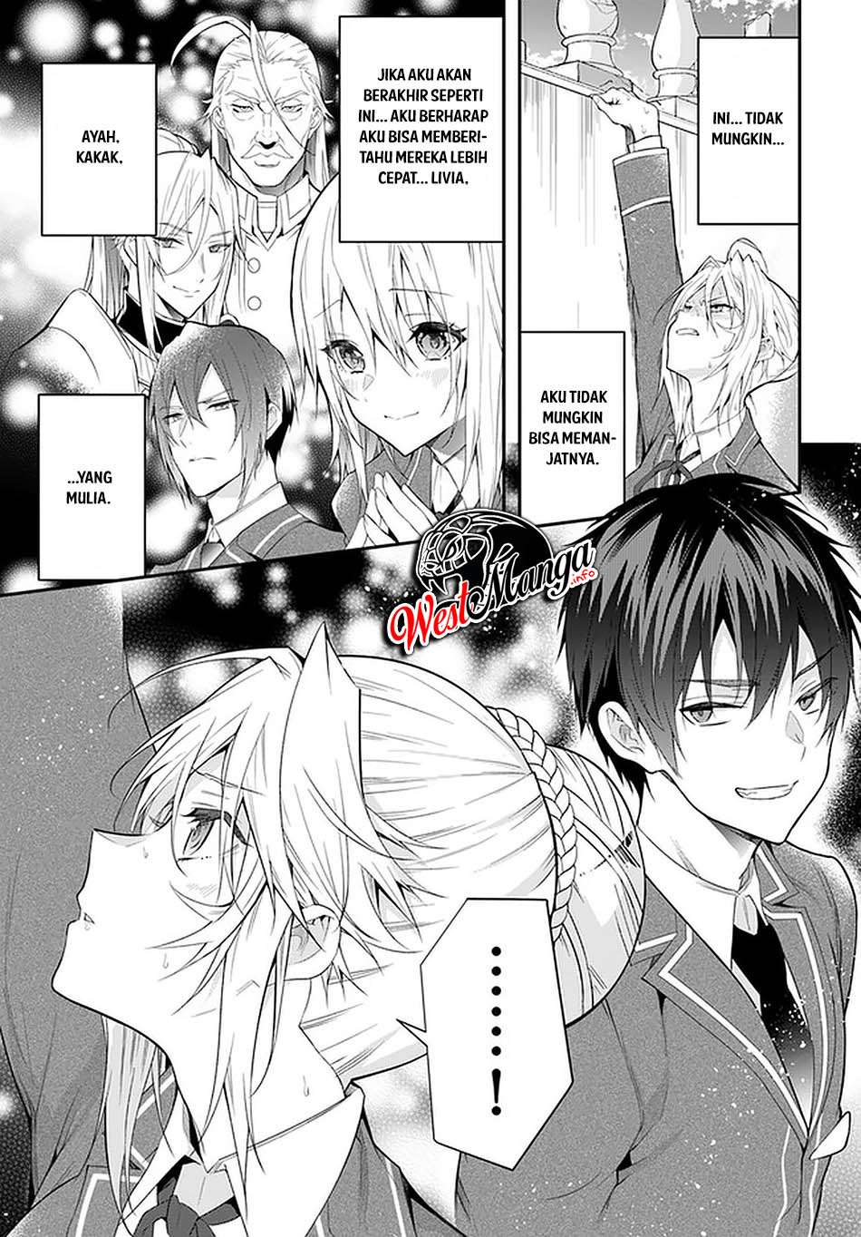 Otome Game Sekai wa Mob ni Kibishii Sekai Desu chapter 32