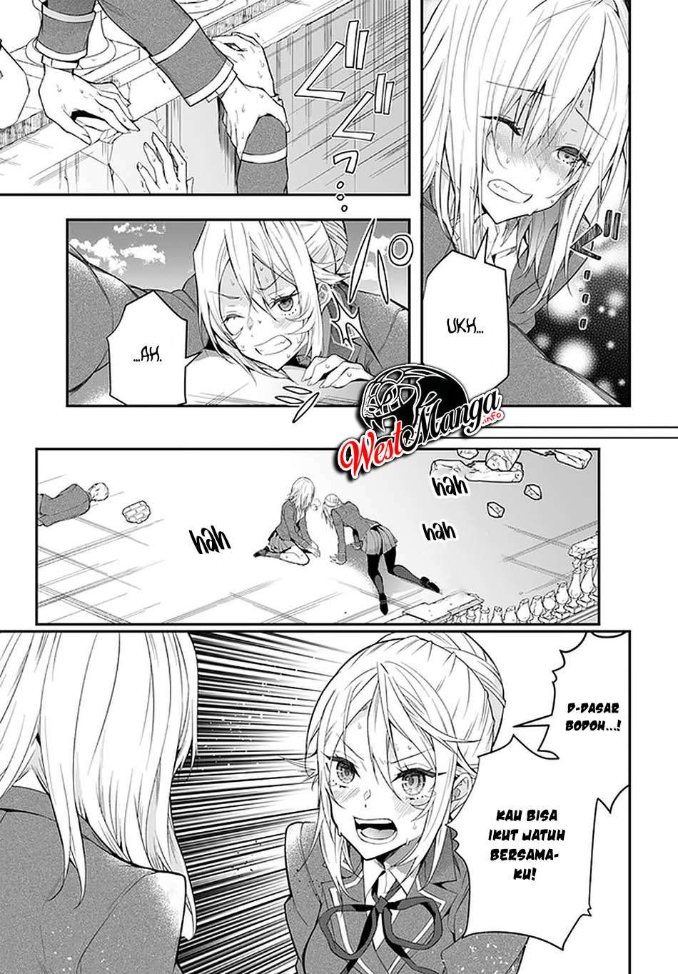 Otome Game Sekai wa Mob ni Kibishii Sekai Desu chapter 32