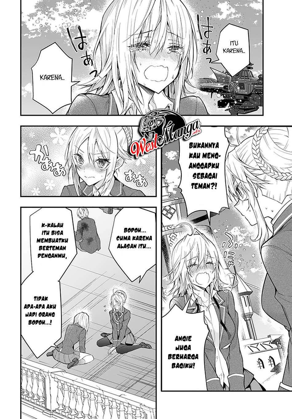 Otome Game Sekai wa Mob ni Kibishii Sekai Desu chapter 32