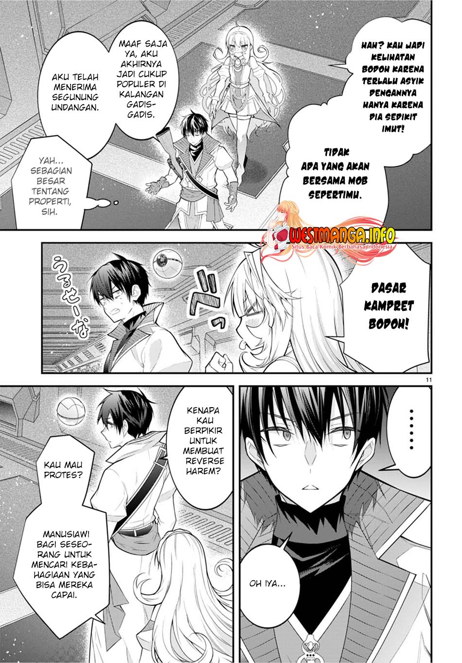 Otome Game Sekai wa Mob ni Kibishii Sekai Desu chapter 42