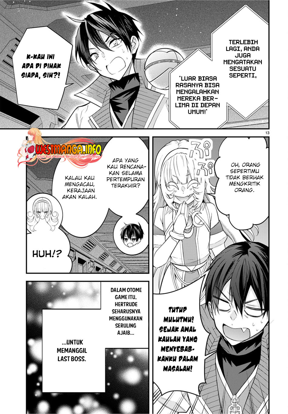 Otome Game Sekai wa Mob ni Kibishii Sekai Desu chapter 42