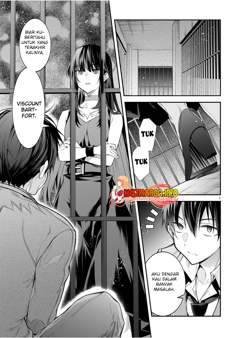 Otome Game Sekai wa Mob ni Kibishii Sekai Desu chapter 47
