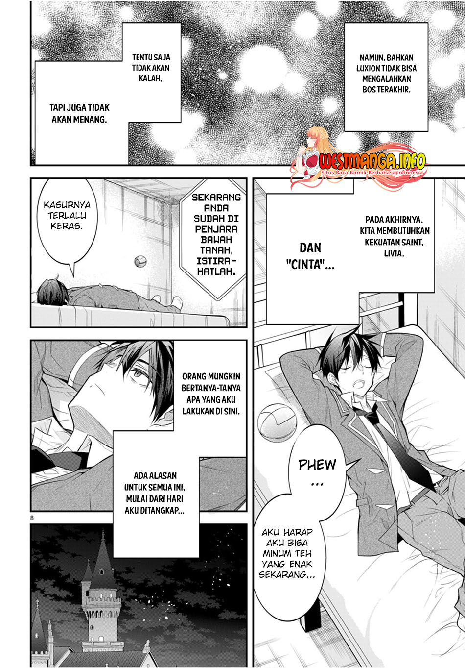 Otome Game Sekai wa Mob ni Kibishii Sekai Desu chapter 47