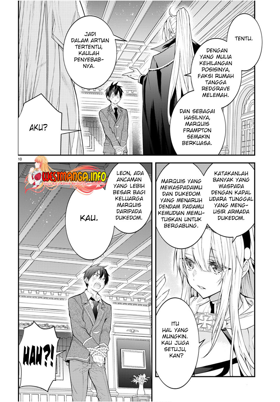 Otome Game Sekai wa Mob ni Kibishii Sekai Desu chapter 47