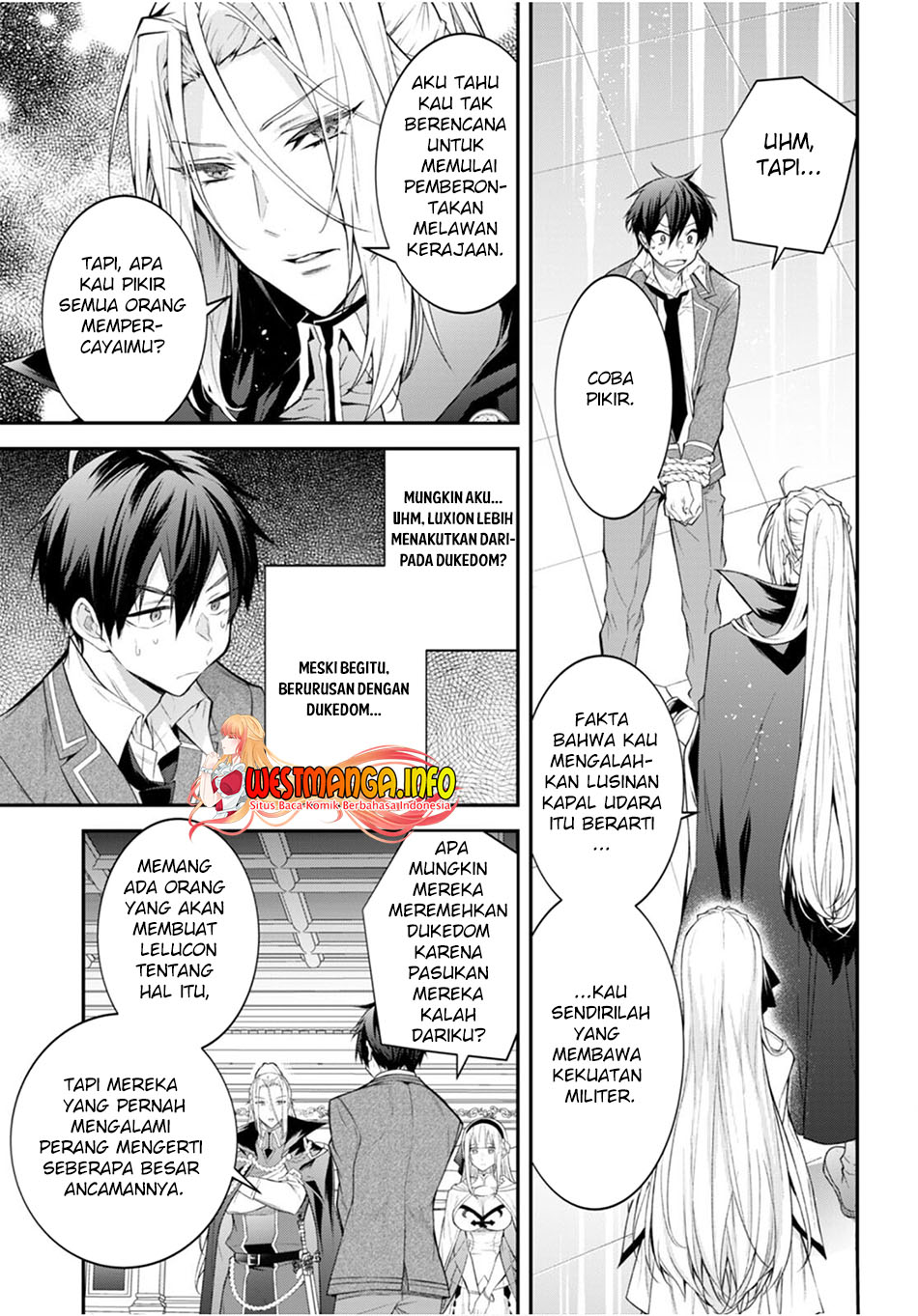 Otome Game Sekai wa Mob ni Kibishii Sekai Desu chapter 47