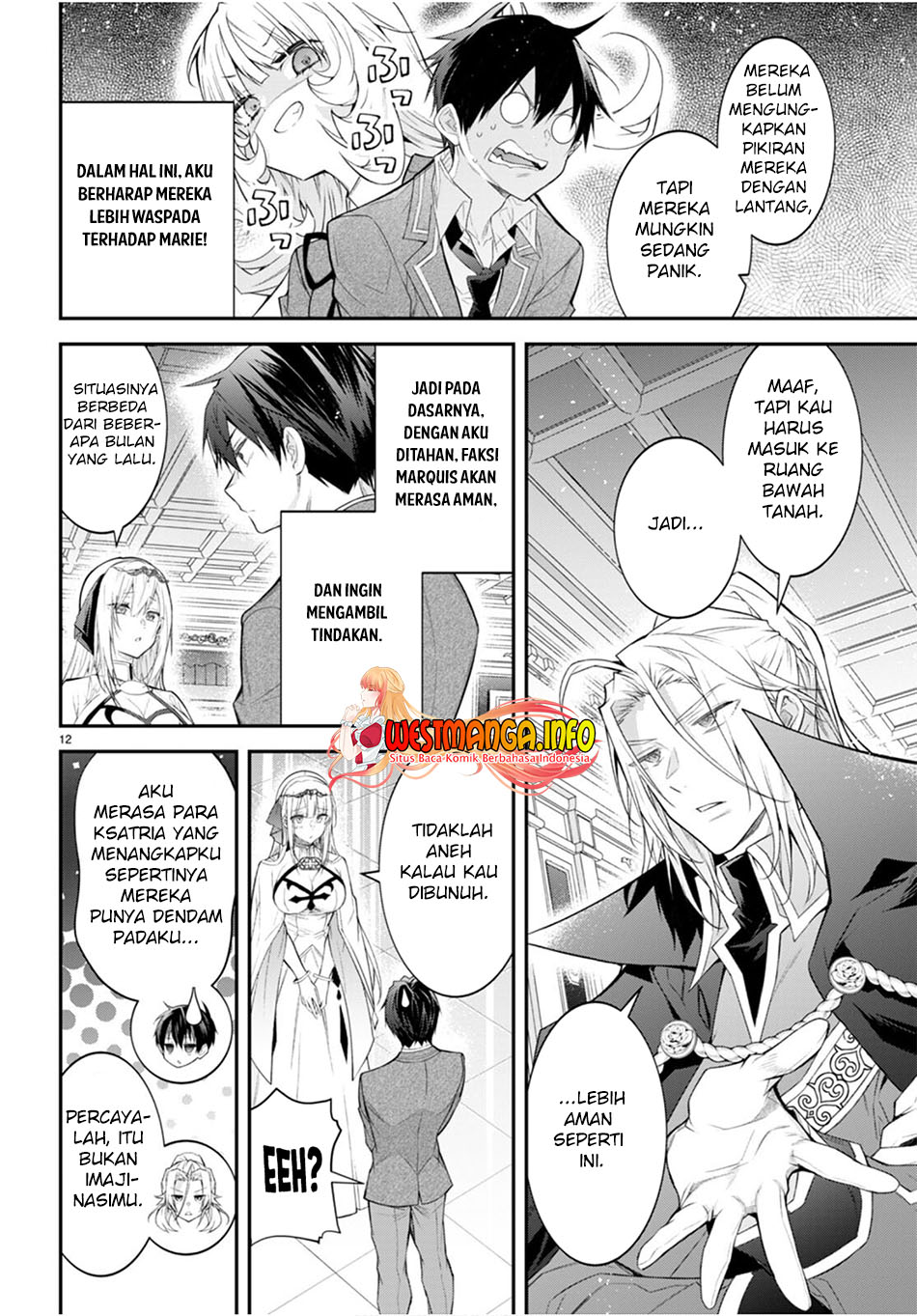 Otome Game Sekai wa Mob ni Kibishii Sekai Desu chapter 47
