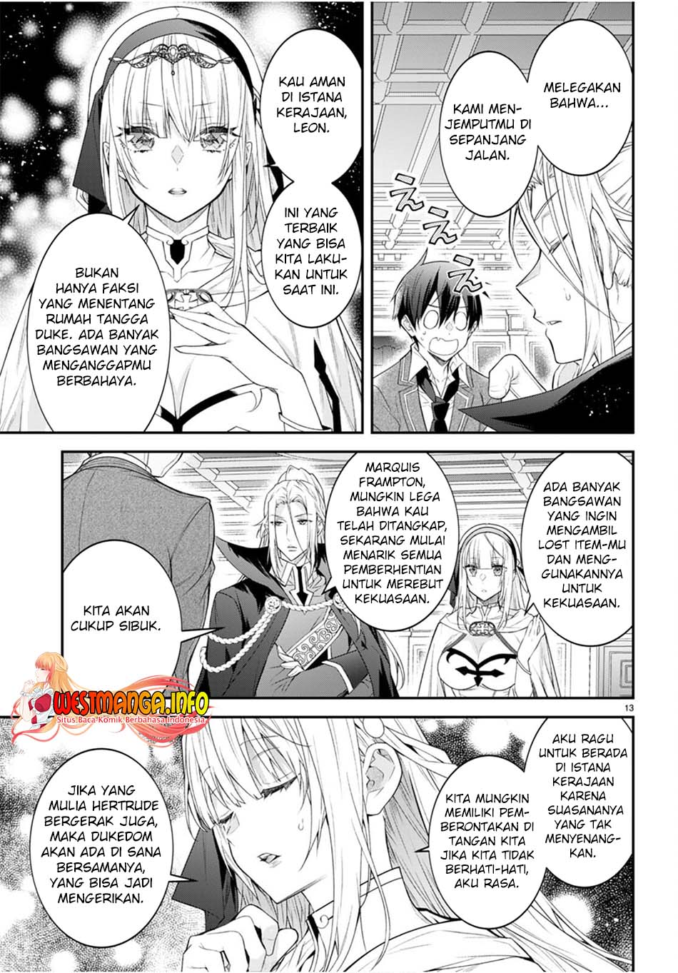Otome Game Sekai wa Mob ni Kibishii Sekai Desu chapter 47