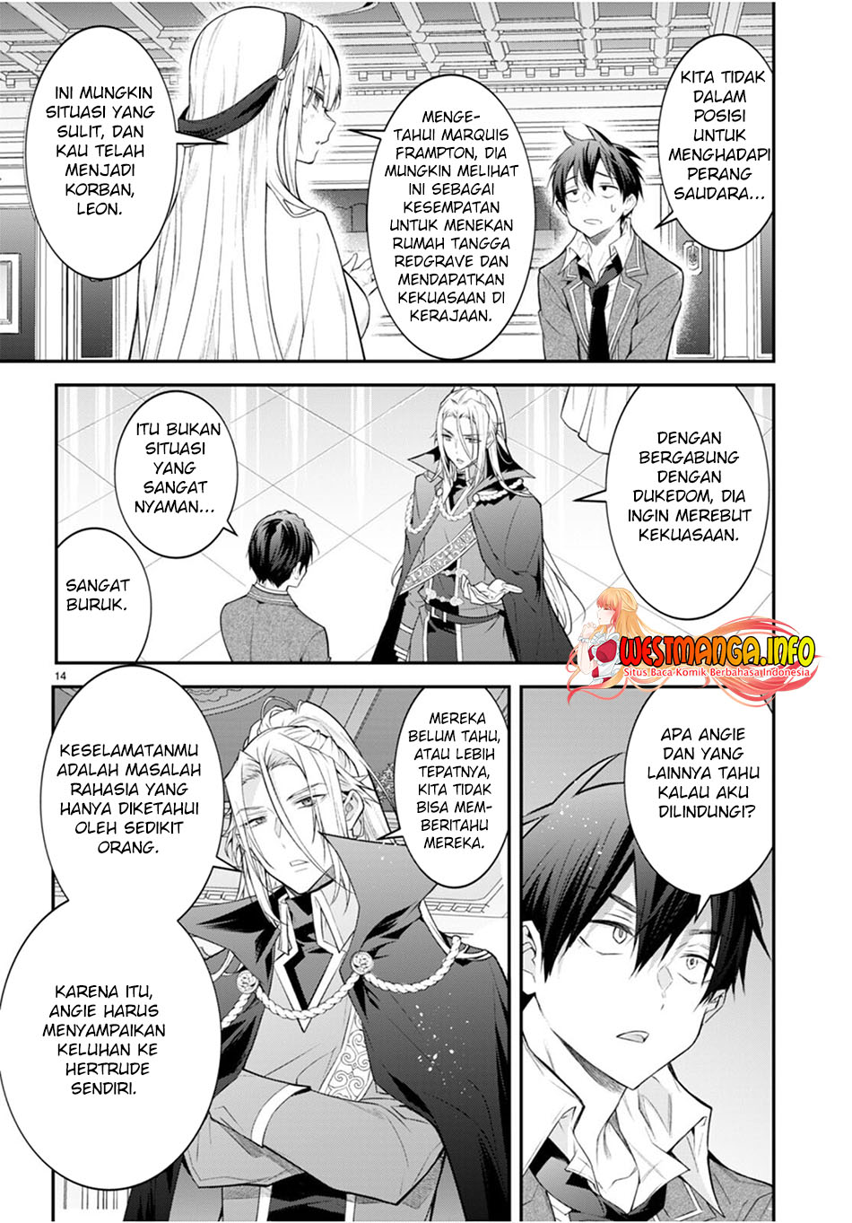 Otome Game Sekai wa Mob ni Kibishii Sekai Desu chapter 47