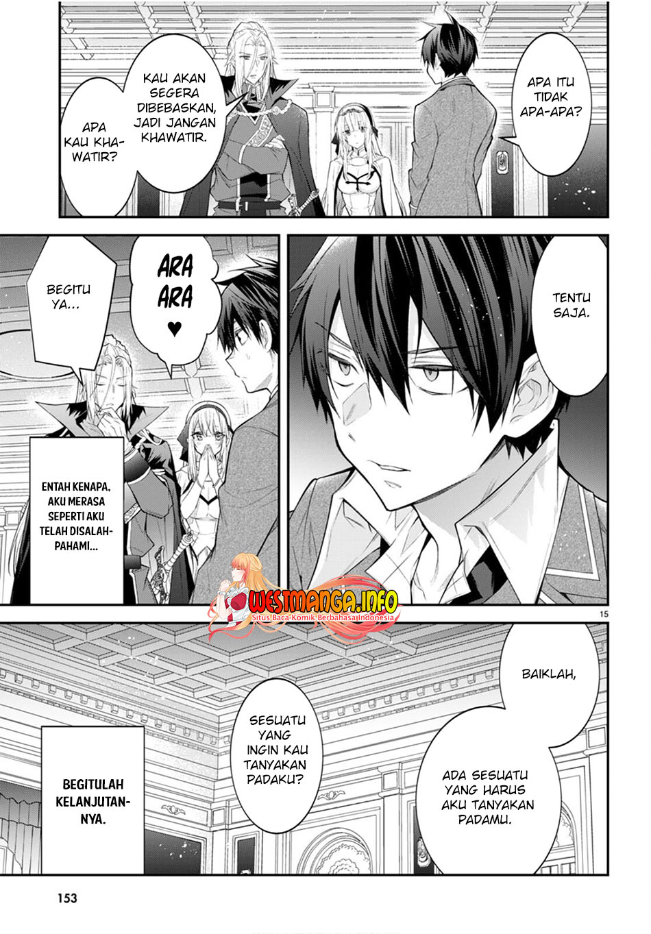Otome Game Sekai wa Mob ni Kibishii Sekai Desu chapter 47