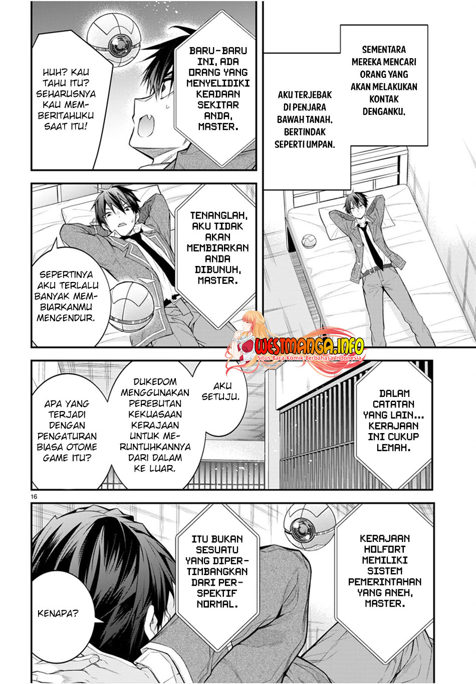 Otome Game Sekai wa Mob ni Kibishii Sekai Desu chapter 47