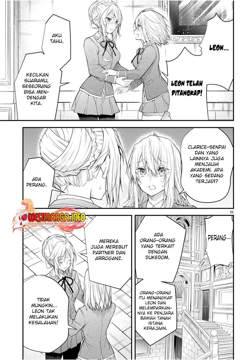 Otome Game Sekai wa Mob ni Kibishii Sekai Desu chapter 47