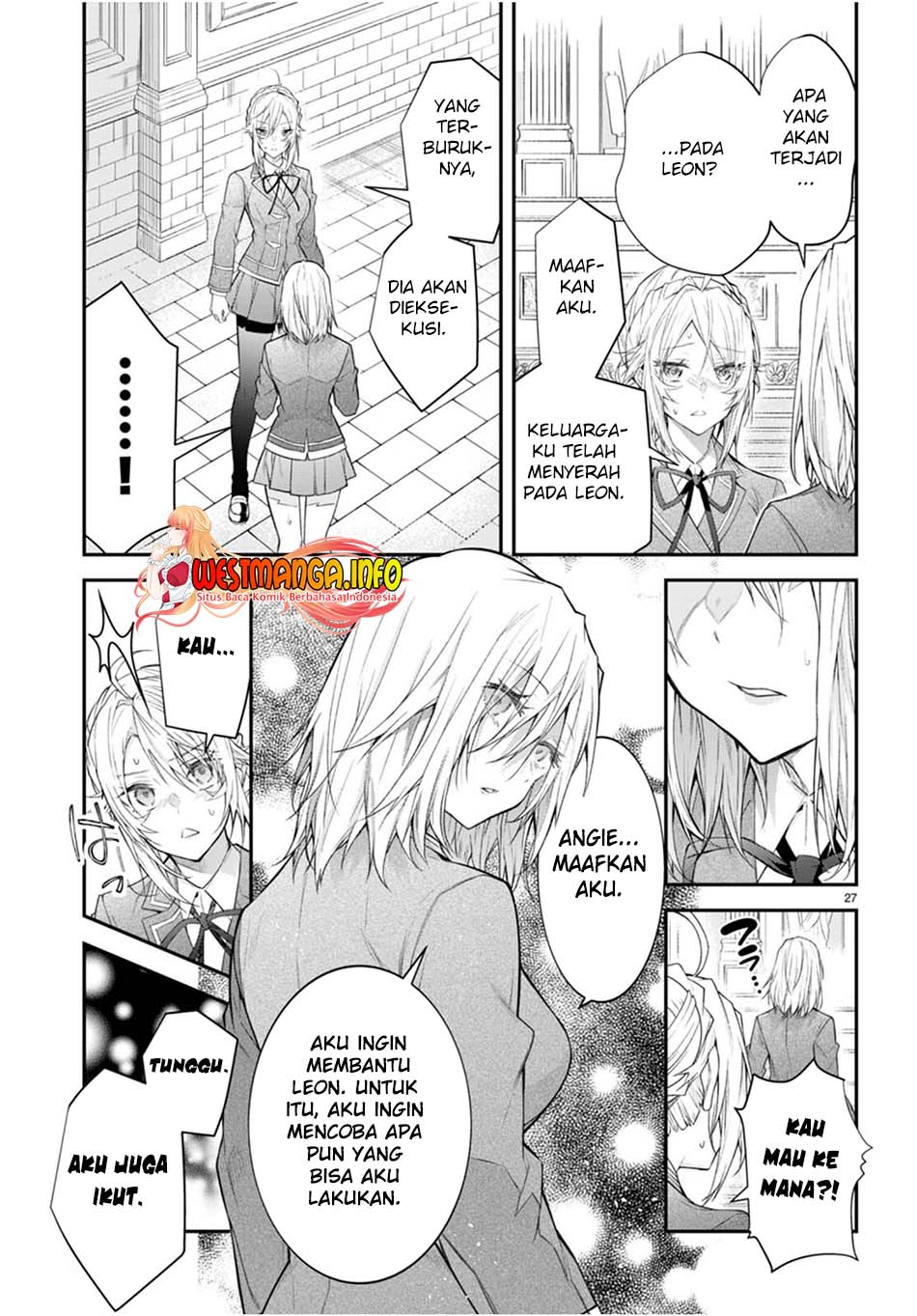 Otome Game Sekai wa Mob ni Kibishii Sekai Desu chapter 47