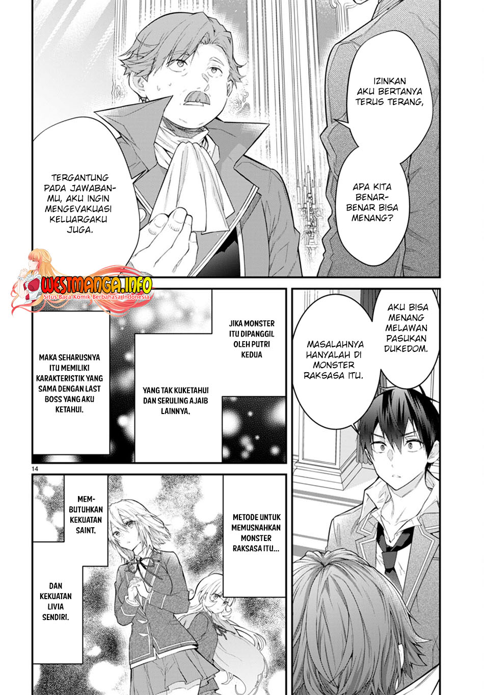 Otome Game Sekai wa Mob ni Kibishii Sekai Desu chapter 51