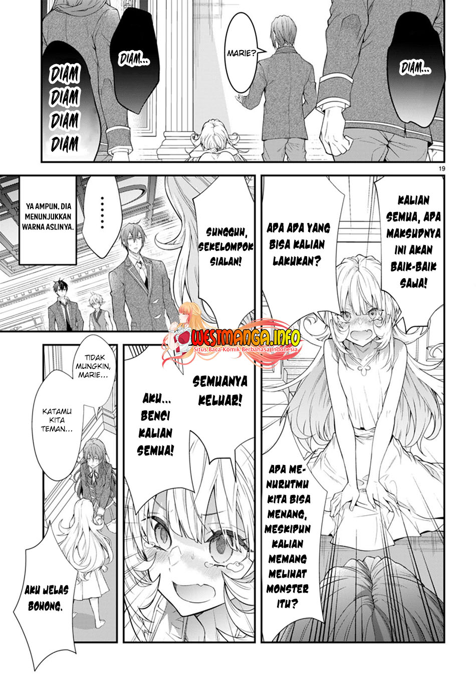 Otome Game Sekai wa Mob ni Kibishii Sekai Desu chapter 51