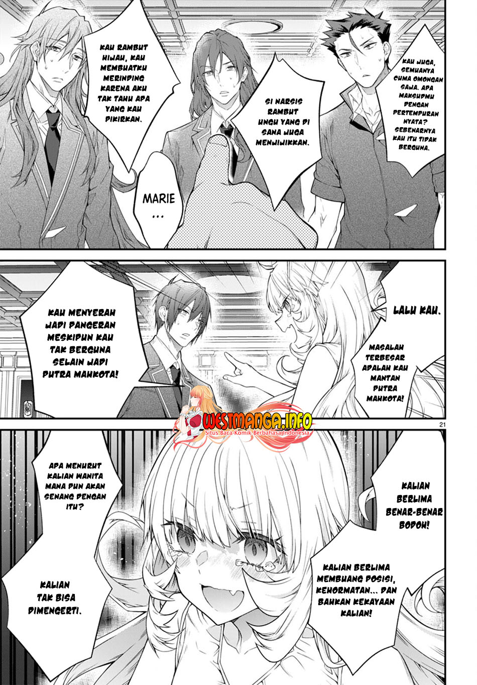 Otome Game Sekai wa Mob ni Kibishii Sekai Desu chapter 51