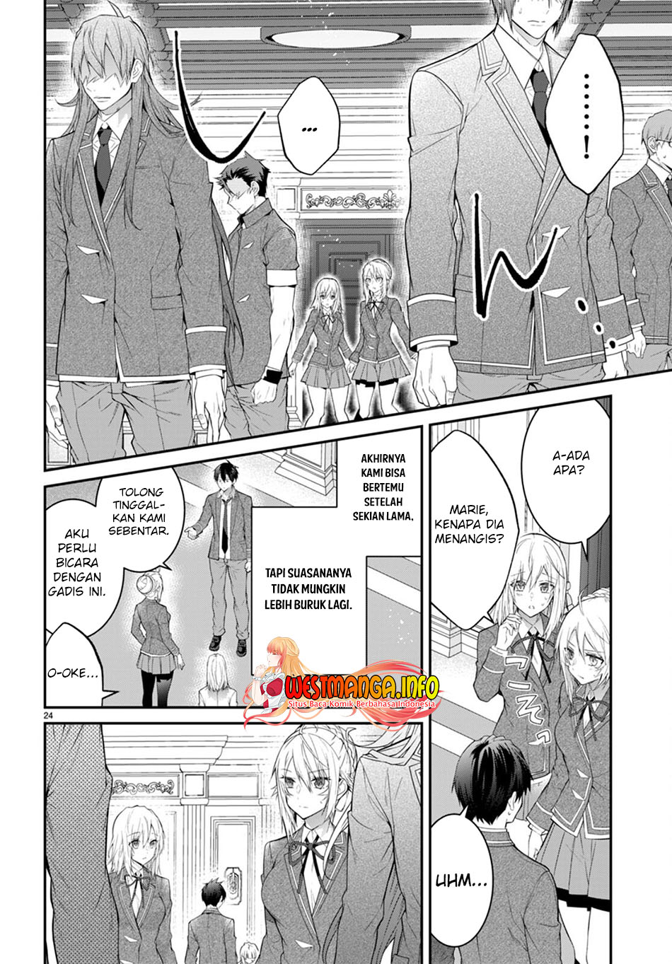 Otome Game Sekai wa Mob ni Kibishii Sekai Desu chapter 51